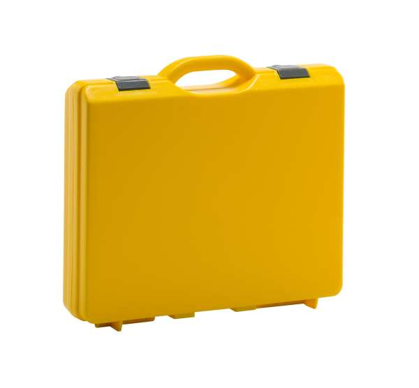 Kunststoffkoffer Gelb