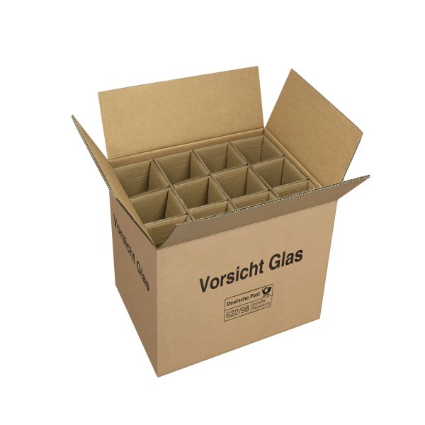 12er Flaschenversandkarton postgeprüft