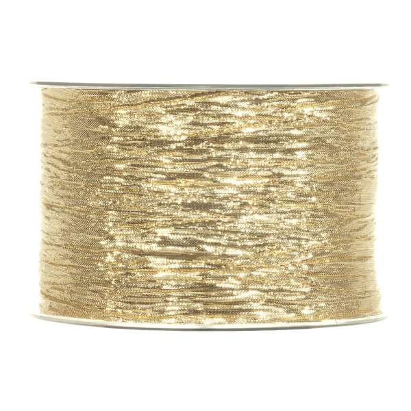 Geschenkband "Crashband Metallic" Gold