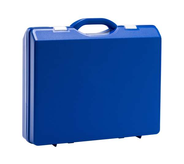 Kunststoffkoffer Blau