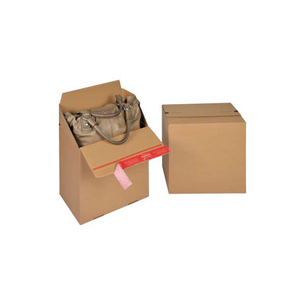 Mittelgroßer Versandkarton für EU-Paletten mit Automatikboden.