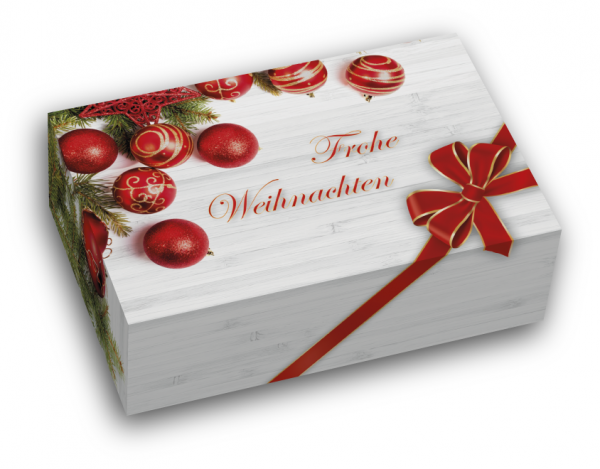 Geschenkkarton "Frohe Weihnachten"