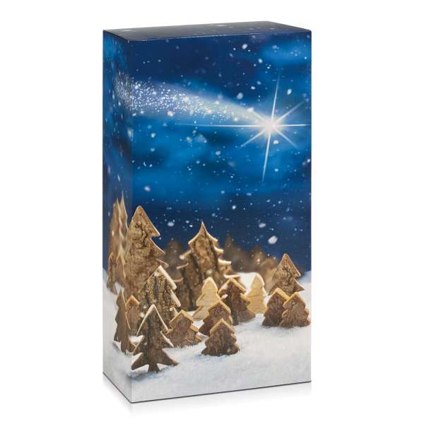 Geschenkverpackung 2er Faltschachtel für Weihnachten "Winterwald"