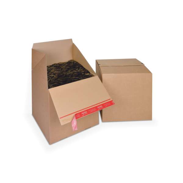 Großer Karton für den Versand auf Europaletten geeignet.