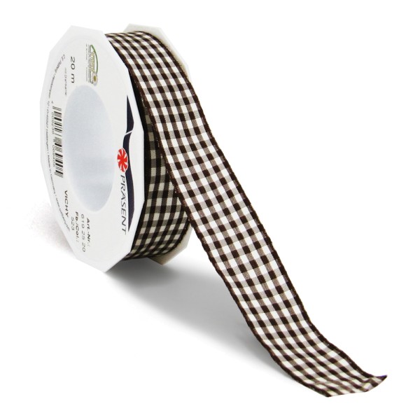Geschenkband Vichy kariert
