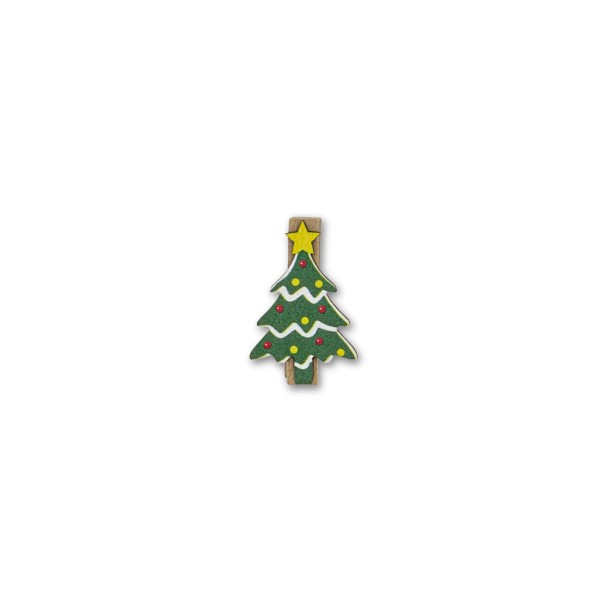 Deko-Klammern "Weihnachtsbaum"