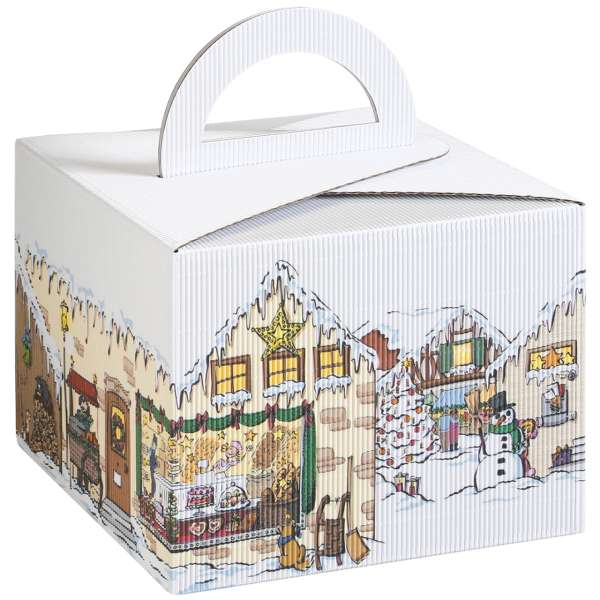 Tragebox "Weihnachtsdorf"