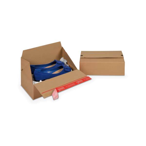 Versandkarton mit Automatikboden für Europaletten geeignet.